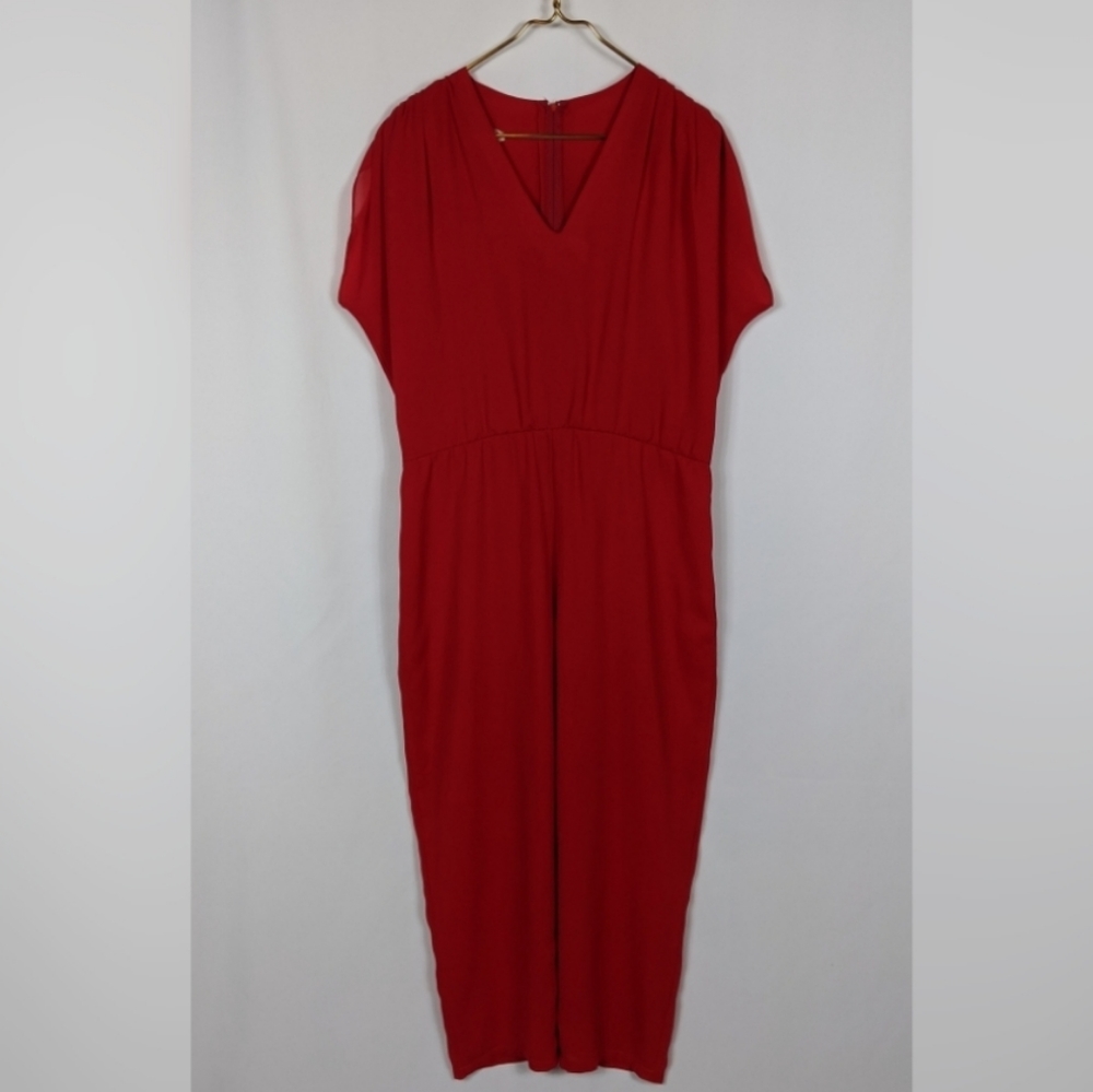LTD by Roberta Vintage Retro Short Sleeve Jumpsuit